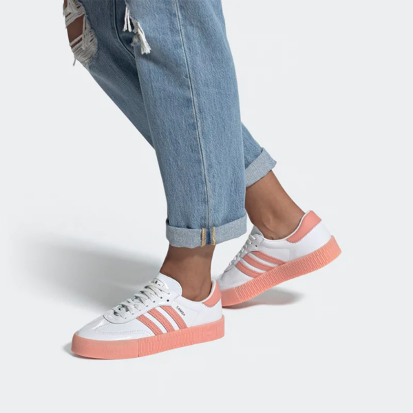 Giày Adidas Originals Sambarose 'White' FW4201 - Ảnh 2