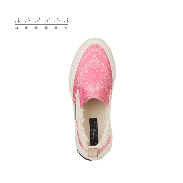 Giày XVESSEL G.O.P. Paisley Pink Slip On - Ảnh 5