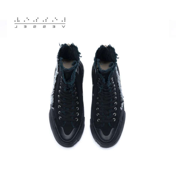 Giày XVESSEL  G.O.P. Highs for Yohji Yamamoto Reflect Stitch - Ảnh 5