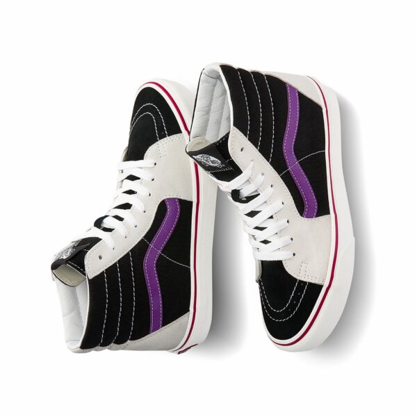 Giày Vans SK8-Hi 'Black Amaranth Purple' VN0A4U3C2TX - Ảnh 3