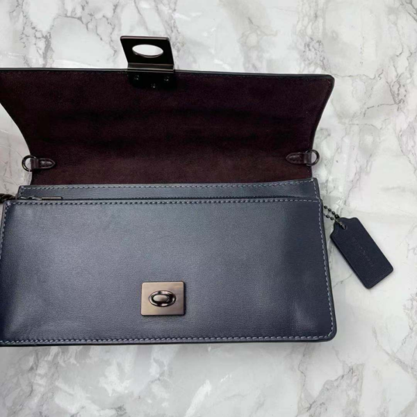Túi Coach Hutton Clutch with Color Block Quilting 856 V5EFH - Ảnh 3