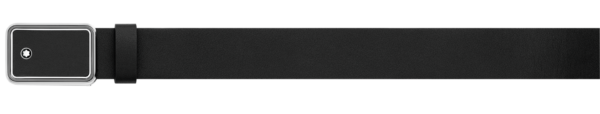 Dây Lưng Montblanc Square Buckle Belt Black 126022 - Ảnh 2