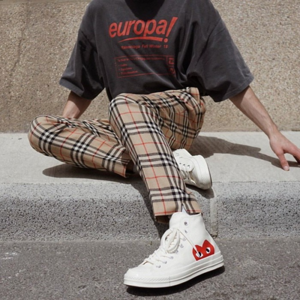 Giày Converse Comme Des Garçons x Chuck 70 Hi 'Play' 1CK709 - Ảnh 2