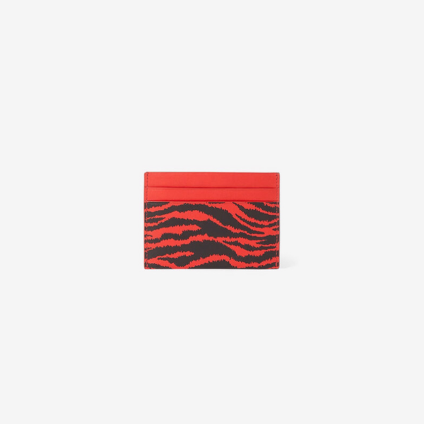 Ví Kenzo x Kansaiyamatoto Leather Card Case Medium Red FB55PM900L43 - Ảnh 2