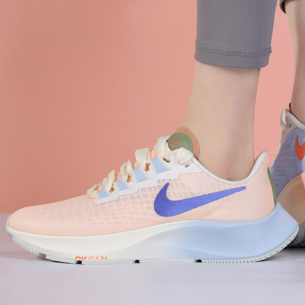 Giày Nike Wmns Air Zoom Pegasus 37 'Hydrogen Blue Electro Orange' DD8503-488 - Ảnh 3