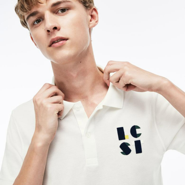 Ao Lacoste Erkek Beyaz Regular Fit Polo PH9402-70V