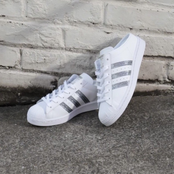 Giày Adidas Wmns Superstar Mule 'White Silver Metallic' FZ2260 - Ảnh 5