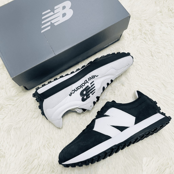 Giày New Balance 327 Big Kid 'Collective Black' GS327BW1 - Ảnh 8