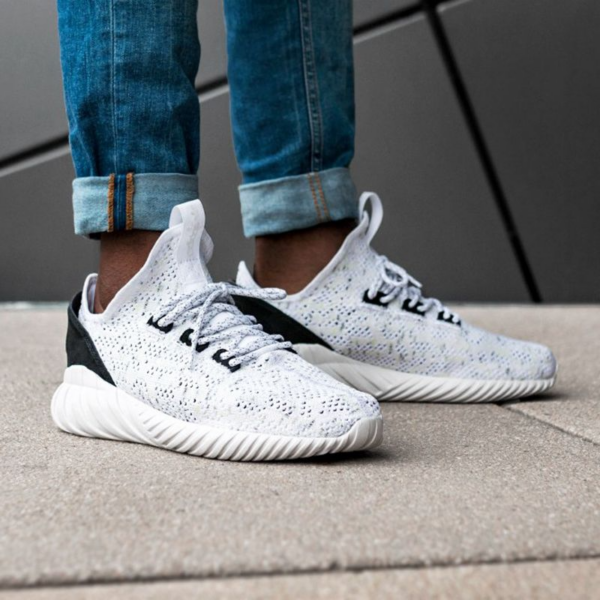 Giày Adidas Tubular Doom Sock Primeknit 'Cookies and Cream' BY3558 - Ảnh 3