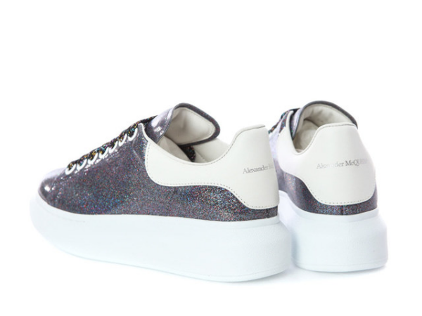 Giày Alexander McQueen 'Bright Olo Glitter' 558944 W4LW1 8483 - Ảnh 4