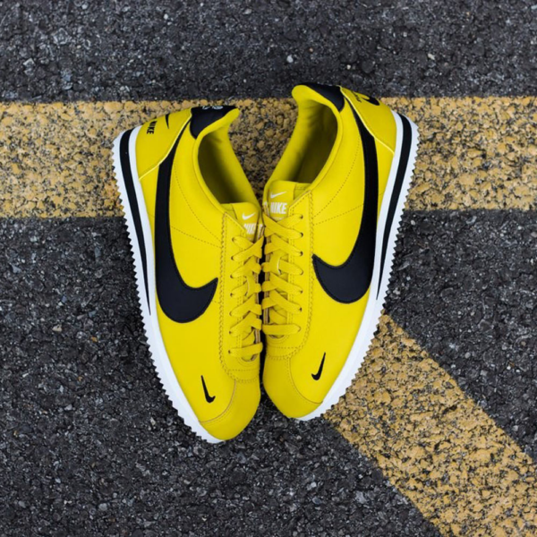Giày Nike Classic Cortez Premium 'Bright Citron' 807480-700 - Ảnh 3