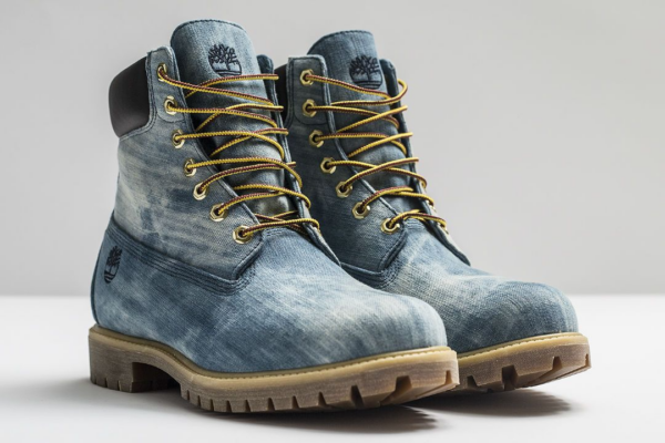 Giày Timberland 6 Inch Premium Denim TB0A15F1 - Ảnh 3
