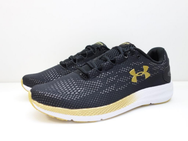 Giày Under Armour Charged Pursuit 2 Black Gold 3022594-005 - Ảnh 4