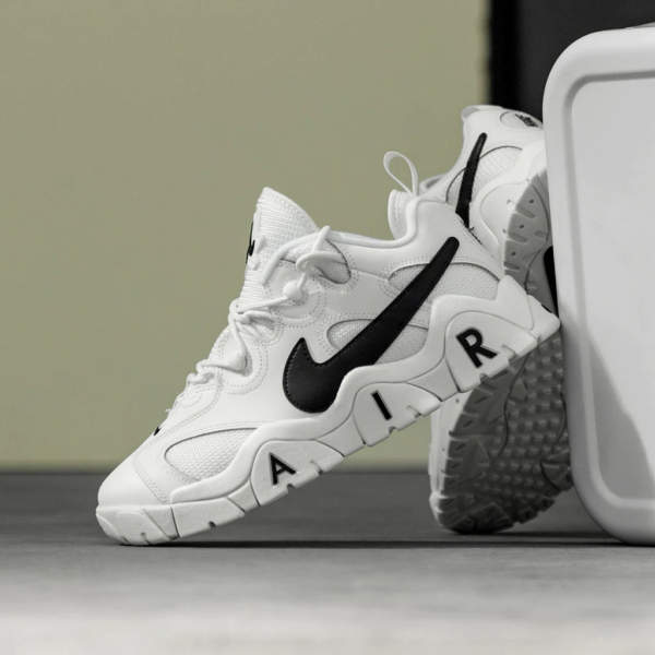 Giày Nike Air Barrage Low White Black CW3130-100 - Ảnh 2
