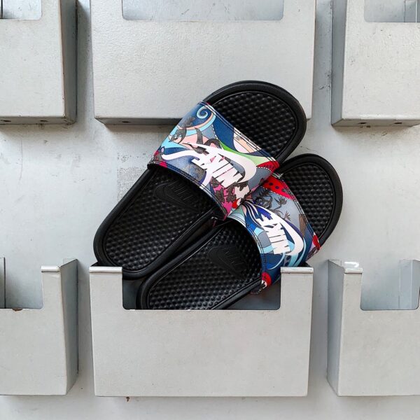 Dép Nike Wmns Benassi JDI 'Patterned Print' 618919-039 - Ảnh 2