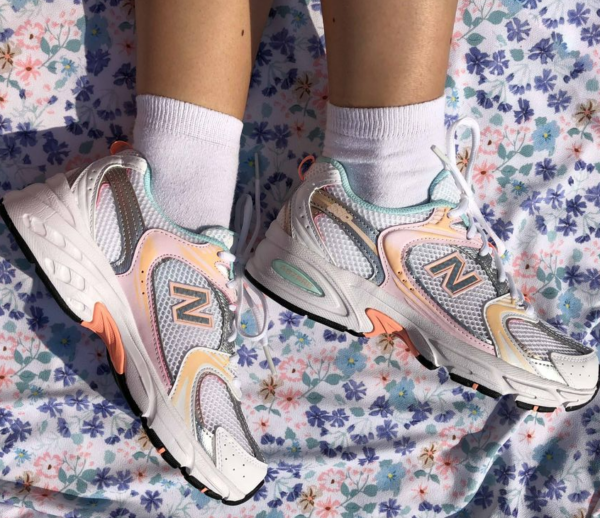Giày New Balance Munsell White Ginger Pink MR530ESD - Ảnh 2