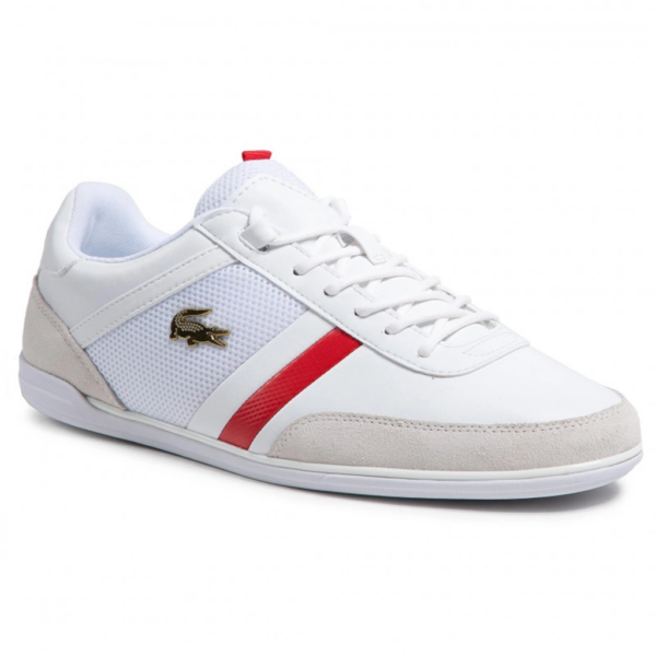 Giày Lacoste Giron 721 White Red 7-41CMA0050286 - Ảnh 4