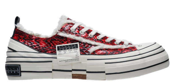 Giay xVESSEL G.O.P. Lows 'Python Pattern Red' F22X86R