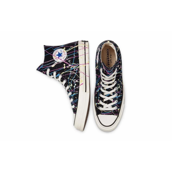 Giày Converse Chuck 70 High 'Paint Splatter Black' 170801C - Ảnh 4