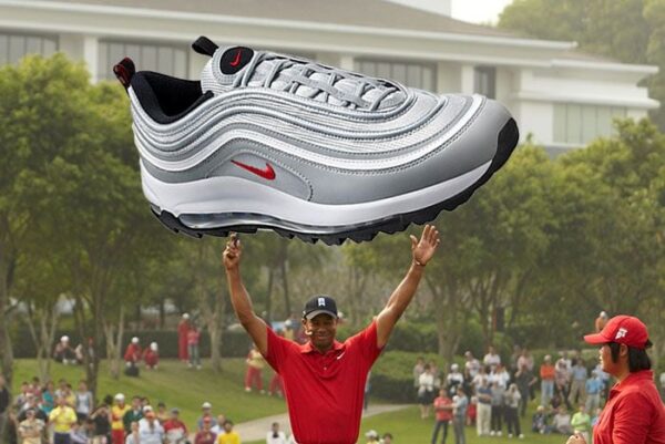 Giày Golf Nike Air Max 97 Golf 'Silver Bullet' CI7538-001 - Ảnh 7