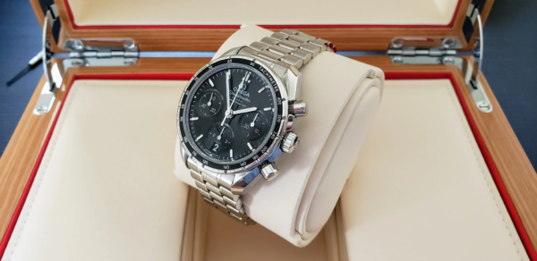 Đồng Hồ Omega Speedmaster Automatic 'Silver' 324-30-38-50-01-001 - Ảnh 4