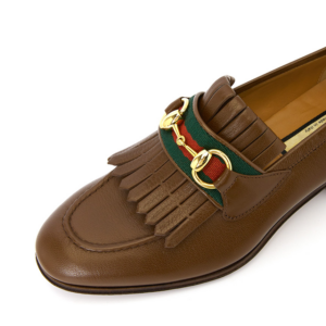 Giay Gucci Horsebit Fringe 'Brown' 700182-0G0P0-2360