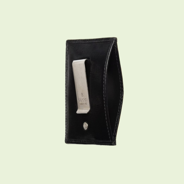 Vi Gucci Card Case Money Clip 'Black' ‎700690-92TCF-1000