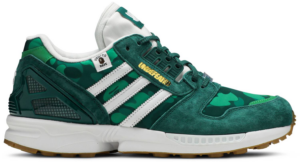 Giày Adidas BAPE x Undefeated x ZX 8000 'A ZX Series Green Camo' FY8851
