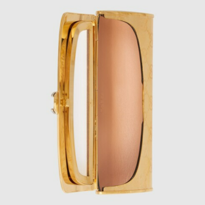 Tui Gucci GG Clutch With Crystals 'Gold Metal' ‎701217-I3FFX-8163