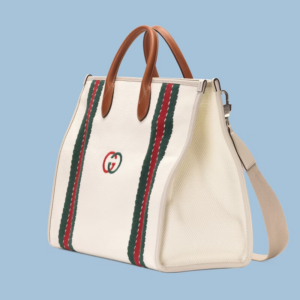 Tui Gucci Medium Tote 'White Canvas' 701733-UZTAF-8851
