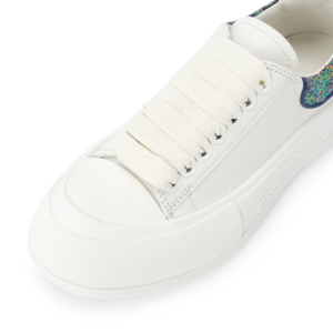 Giay Alexander Mcqueen Deck Plimsol 'White' 702047-WICE7-9994