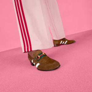 Alternative view of Giày Gucci x Adidas Women's Loafer 'Brown' ‎702284-1DPM0-2860