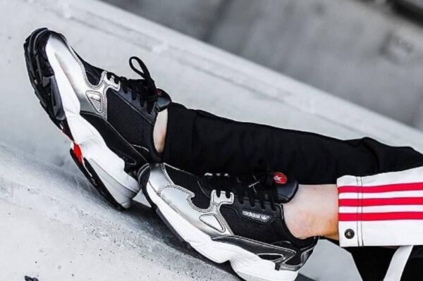 Giày Adidas Falcon Black Silver G54691 - Ảnh 5