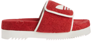 Dép Gucci x Adidas Men's GG Platform 'Red' ‎702412-UU010-6560