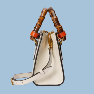 Tui Gucci Diana Mini Houndstooth Tote 'Blue Raffia' 702732-UZPAT-8190