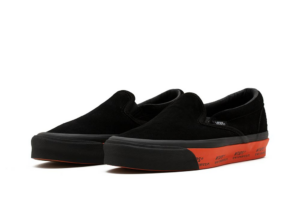 Giay Vans WTAPS x Classic Slip-On LX 'Black Orange' VN0A45JK20E
