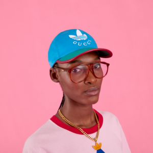 Mu Gucci Adidas x Gucci Baseball 'Blue Satin' ‎703825-4HAQD-4967