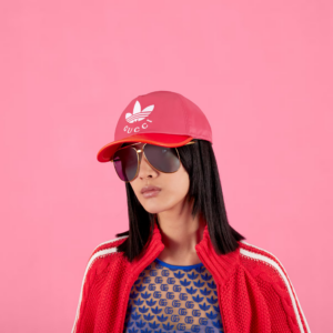 Mu Gucci Adidas x Gucci Baseball 'Pink Satin' 703825-4HAQD-5674