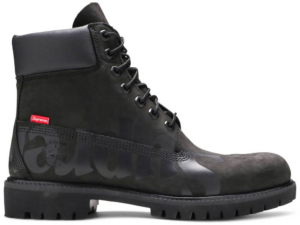 Giày Timberland Supreme x 6 Inch Premium Waterproof Boot 'Big Logo Black' TB-0A2MSQ-001