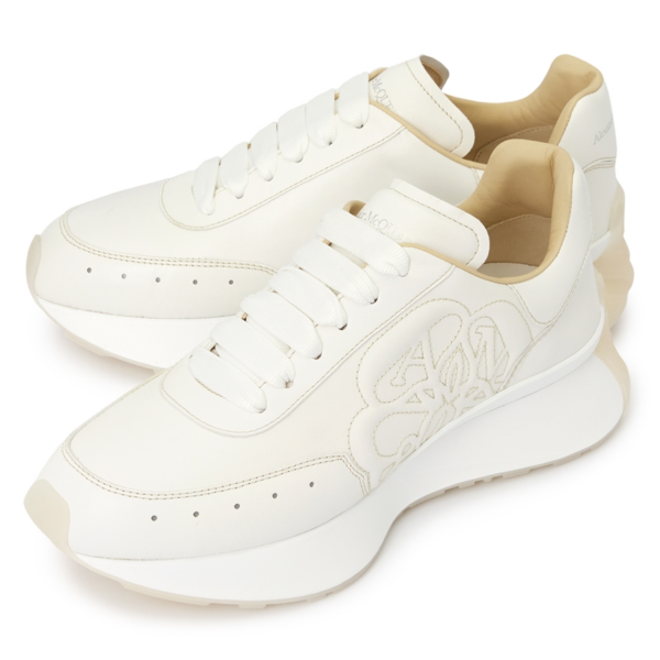 Giay Alexander Mcqueen Sprint Runner 'White' 705076-WIC9F-8930