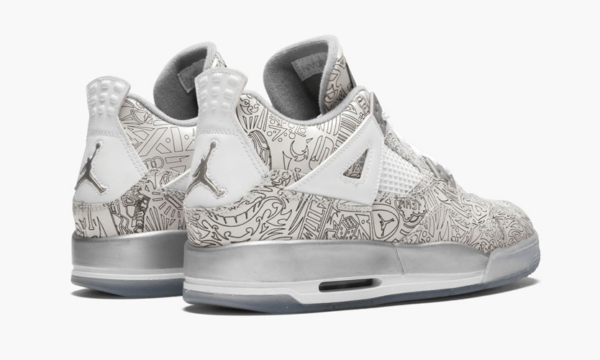 Giày Nike Air Jordan 4 Retro BG 'Laser' 705334-105 - Ảnh 7