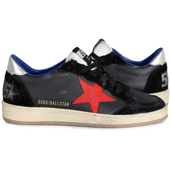 Giày Golden Goose Ball Star Black GMF00117-F000628-90208 - Ảnh 4