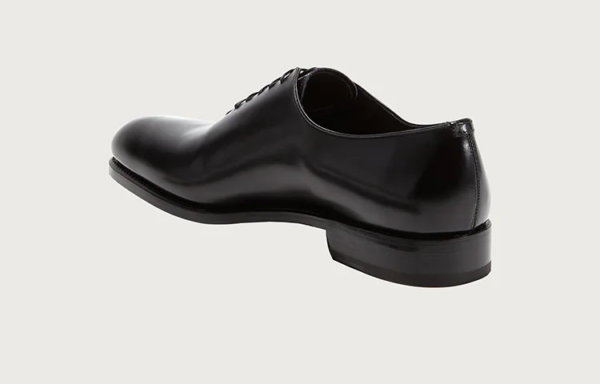 Giày Salvatore Ferragamo Plain Toe Oxford 'Black' - Ảnh 2