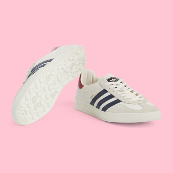 Giày Gucci x Adidas Men's Gazelle 'White' 707847-UTT10-9060 - Ảnh 5