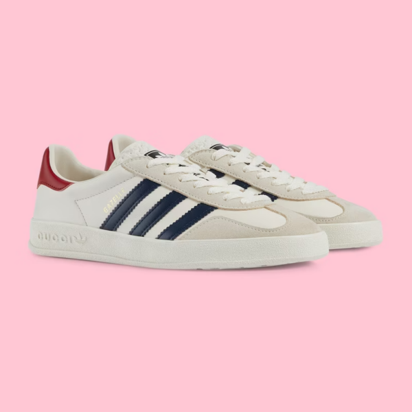 Giày Gucci x Adidas Women's Gazelle 'White' 707861-UTT10-9060 - Ảnh 3