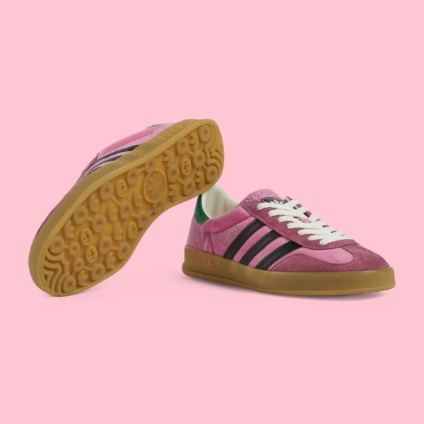 Giày Gucci x Adidas Women's Gazelle 'Pink' 707864-9STU0-5960 - Ảnh 5