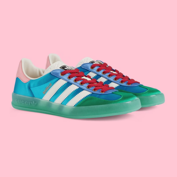 Giày Gucci x Adidas Women's Gazelle 'Blue' ‎707867-U7R10-3660 - Ảnh 3