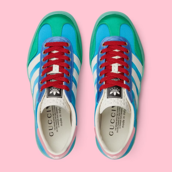 Giày Gucci x Adidas Women's Gazelle 'Blue' ‎707867-U7R10-3660 - Ảnh 4