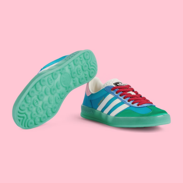 Giày Gucci x Adidas Women's Gazelle 'Blue' ‎707867-U7R10-3660 - Ảnh 5
