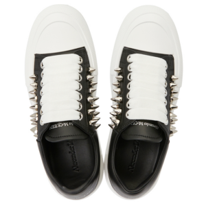 Giay Alexander Mcqueen Deck Plimsol 'Black' 708083-WHT9K-1081